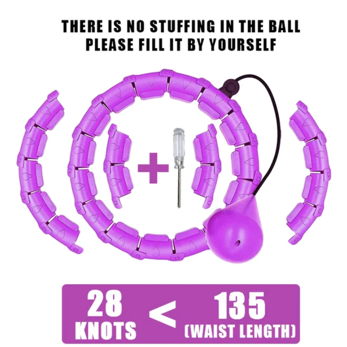 Smart Hula Hoops Purple 28 links